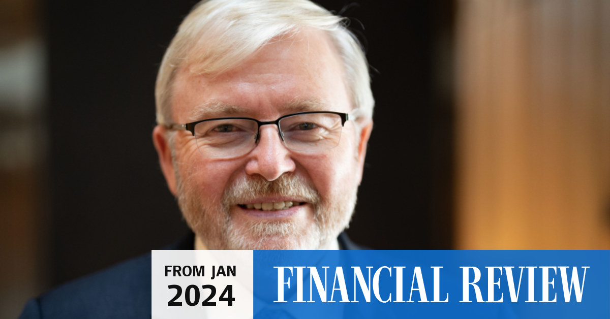 Davos Kevin Rudd says three things could revive China’s economy